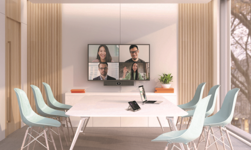 Exemple salle visio moyenne